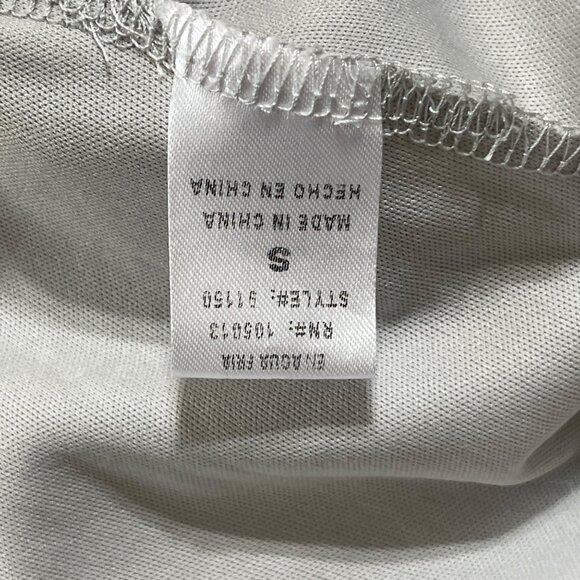 Altar'd State Slip Dress Crinkle Grey Cream S Small Sleeveless - Picture 8 of 9